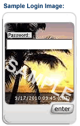 Sample login image