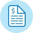 Illustration of a document for a personalized financial plan.