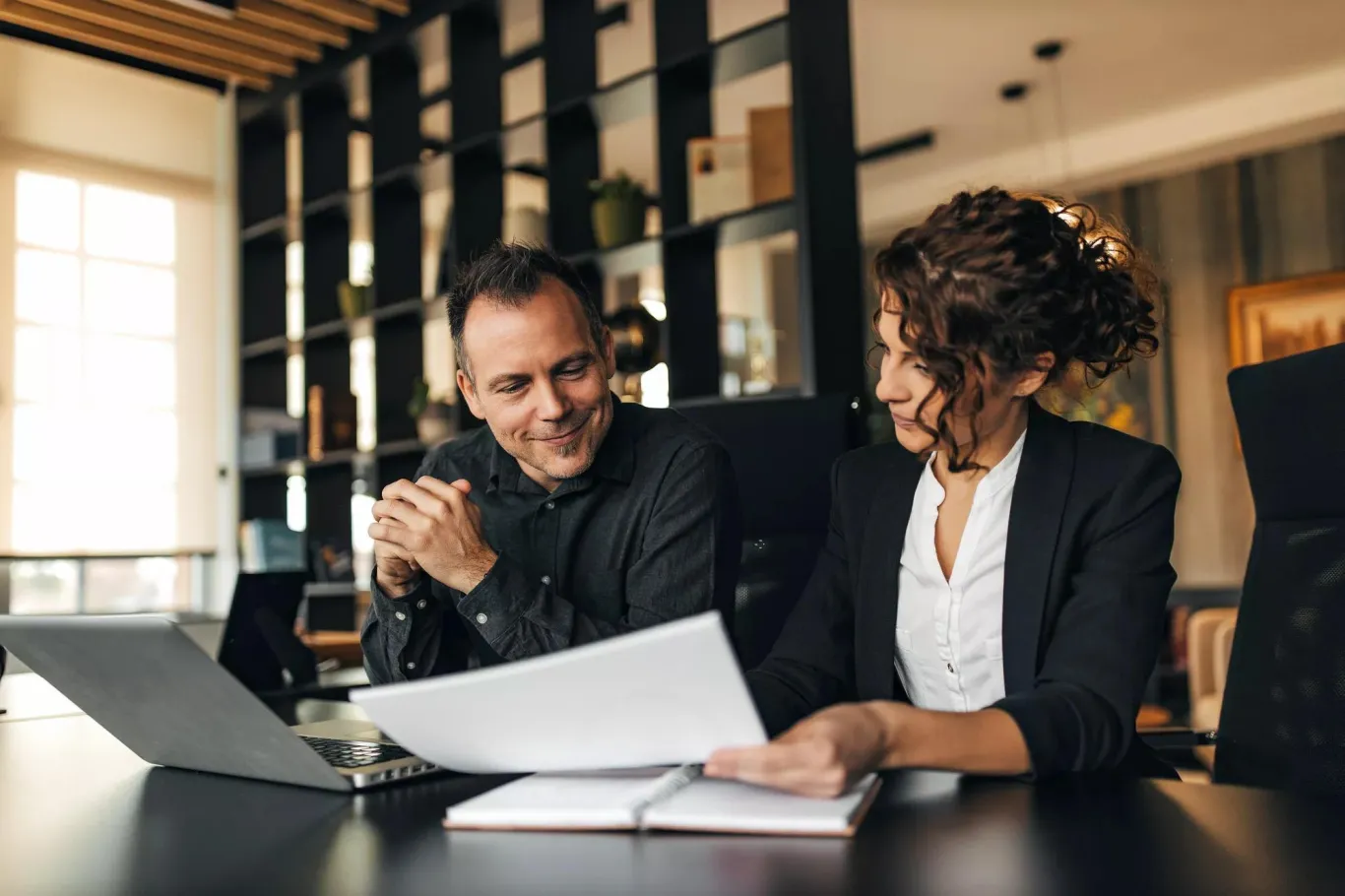 A business owner meeting with a TPA