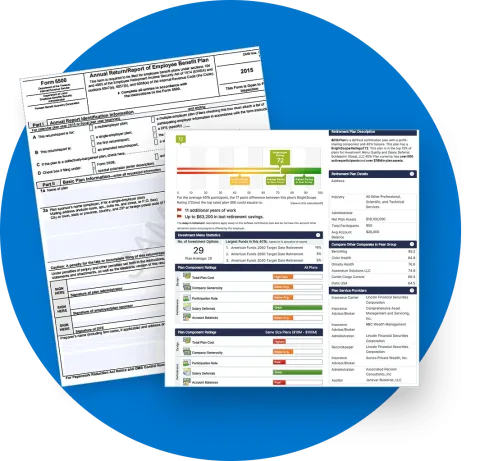 Screenshots of charts and graphs