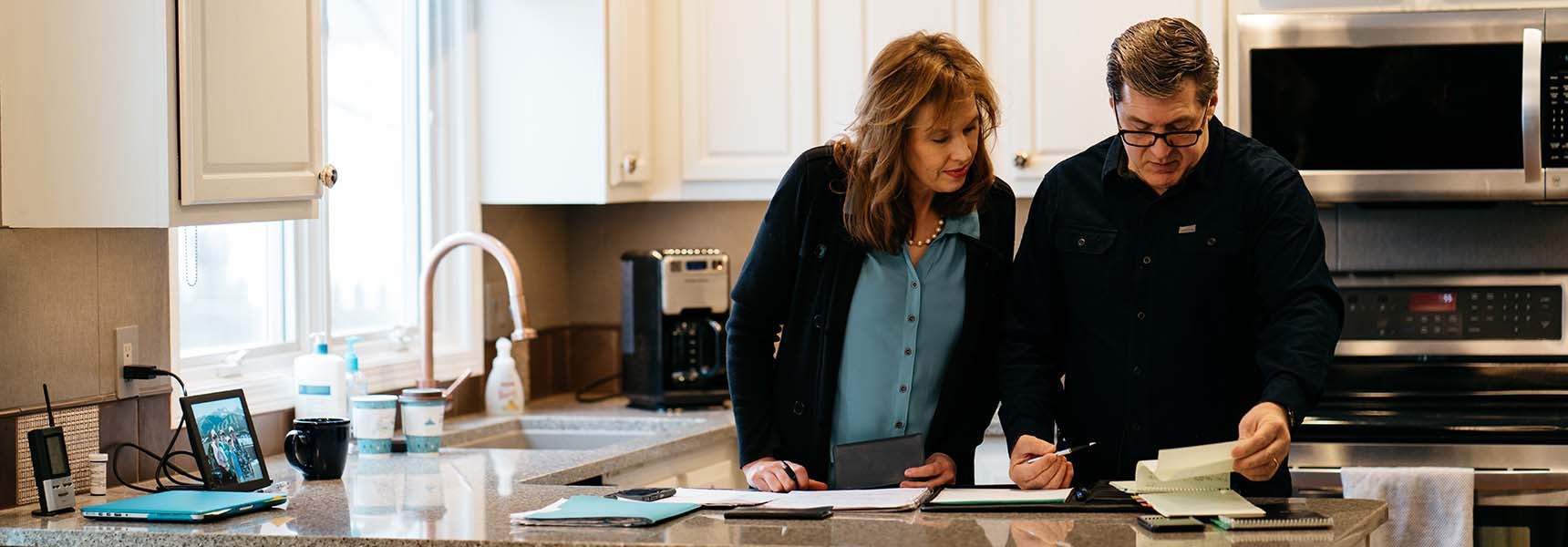 Mark and Kelly Timmerman who through their meticulous budgeting have been able to retire early.