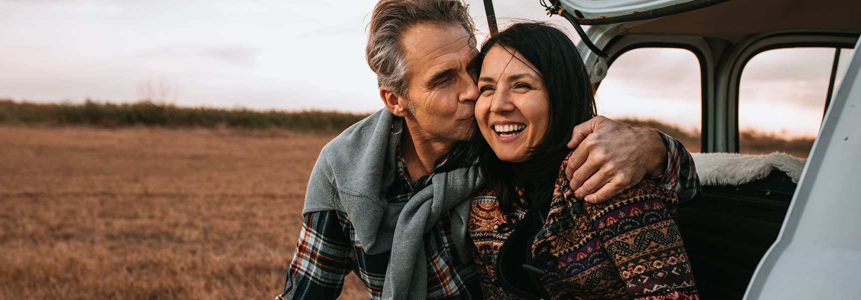 Photo of a couple that has decided they need a personal trust as part of their estate plan.