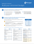 Thumbnail of the build your retirement budget worksheet.