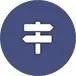 map sign icon