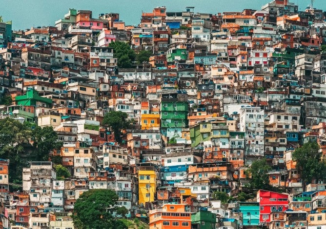 Rio de Janeiro's Rocinha is The largest shanty town in South America